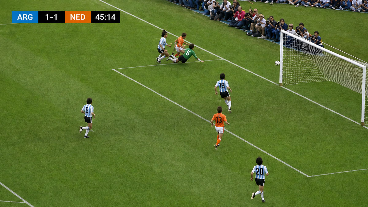 Beeld WK-finale '78 45:14C
